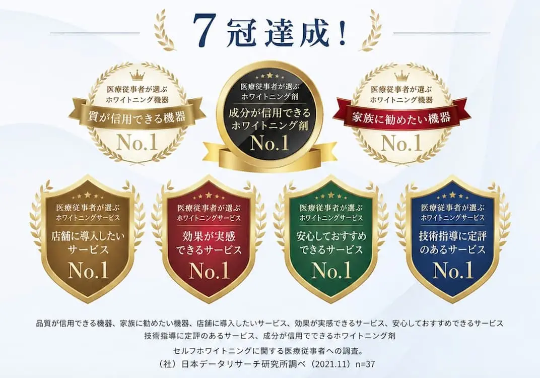 7冠達成！